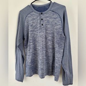 Lululemon Men’s Henley Size S Blue
